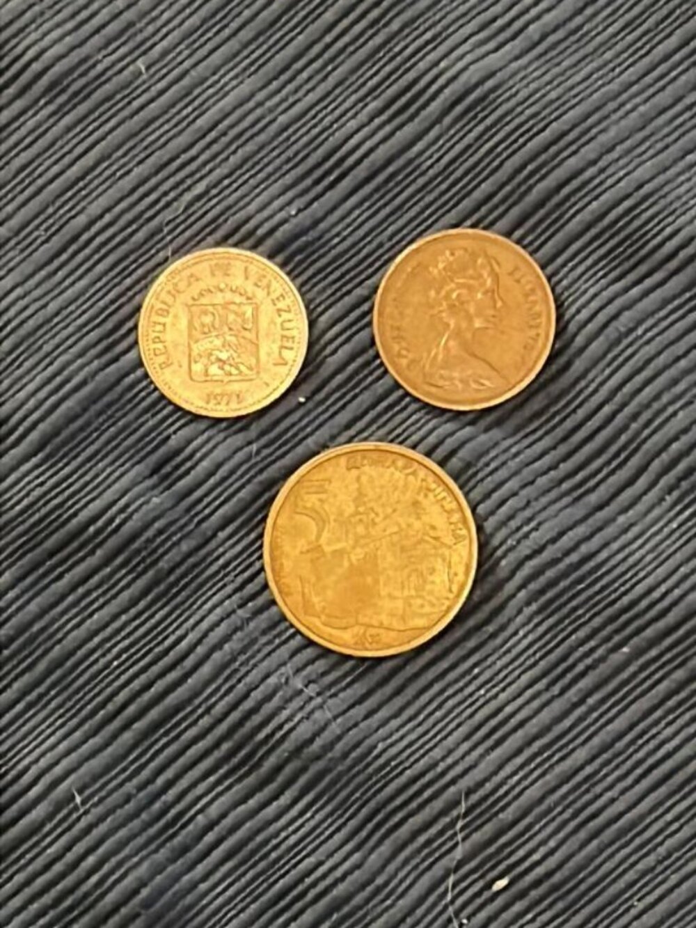 Lot of 3 Foreign Coins
